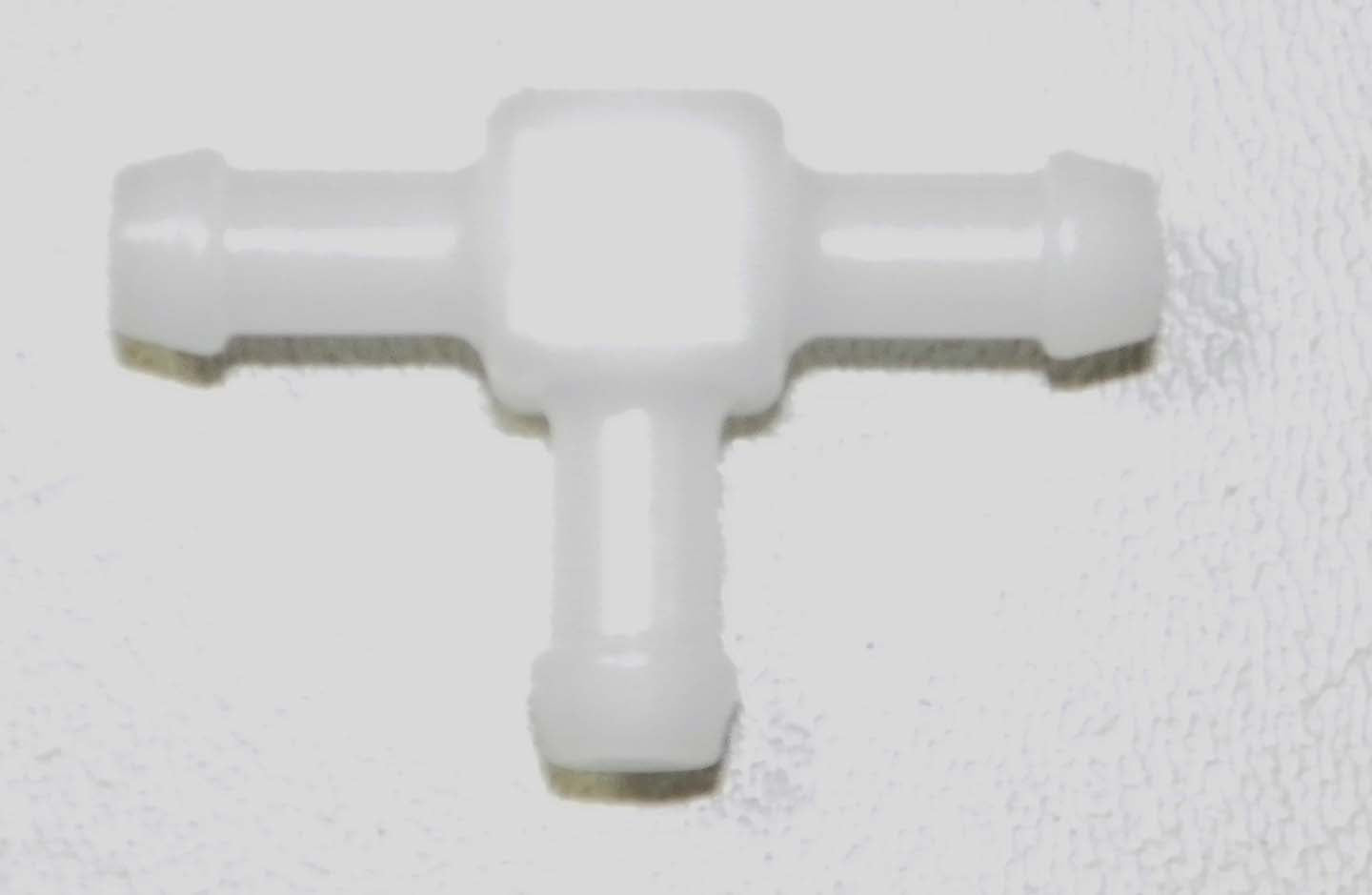 Raccord T plastique 1/4'' x 1/4'' x 1/4''
