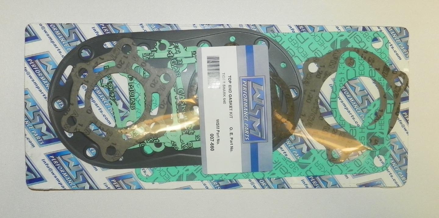 Pochette de joints haut moteur Tiger Shark 640 93-99