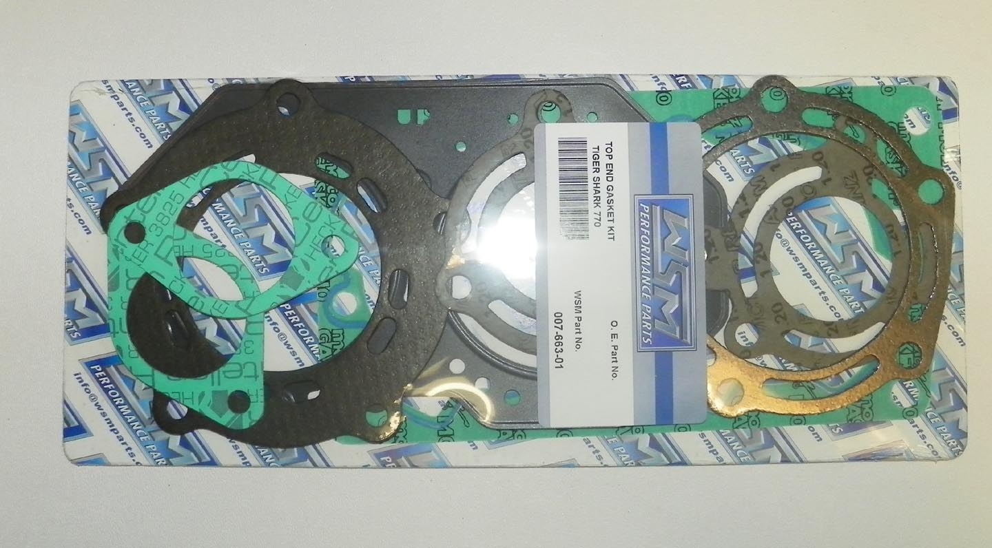 Pochette de joints haut moteur Tiger Shark 770 96-99