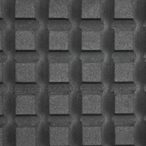 Feuille de tapis WSM Square noire