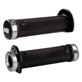 Poignées ODI (120mm 3/4 de collerette) fine Ruffian - Black / Silver