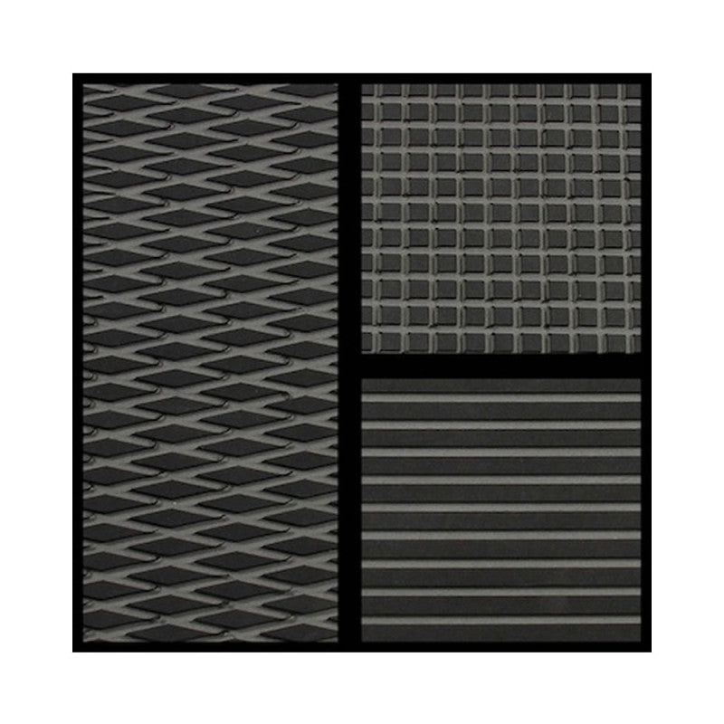 Feuille de tapis Hydro-Turf 2 Tons Noir sur Gris Foncé