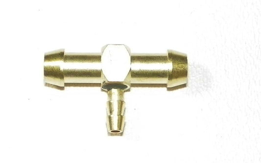 Raccord T laiton 1/4'' x 1/4'' x 1/8''