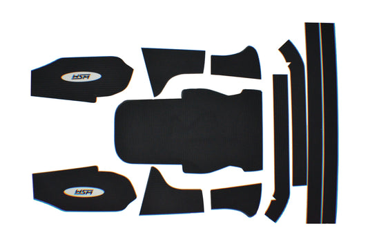 Tapis pré découpé WSM Kawasaki 800 SX-R 03-11 w/ Kickers & Rail Caps