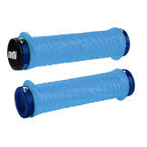 Poignées ODI Troy Lee Designs 130mm Bleu/Bleu