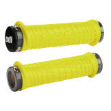 Poignées ODI Troy Lee Designs 130mm Jaune/Gris