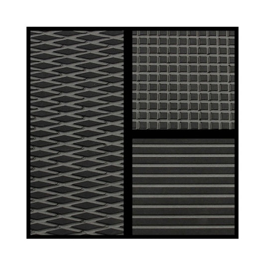 Feuille de tapis Hydro-Turf 2 Tons Noir sur Gris Foncé