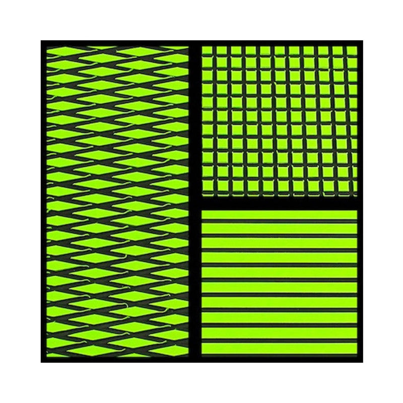 Feuille de tapis Hydro-Turf 2 Tons Vert Clair sur Noir