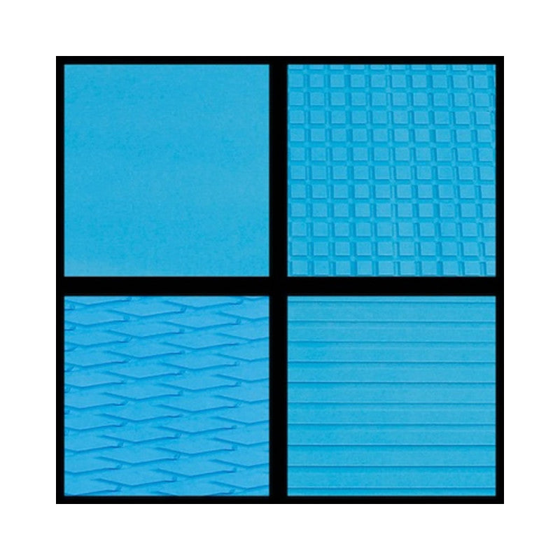 Feuille de tapis Hydro-Turf bleu clair
