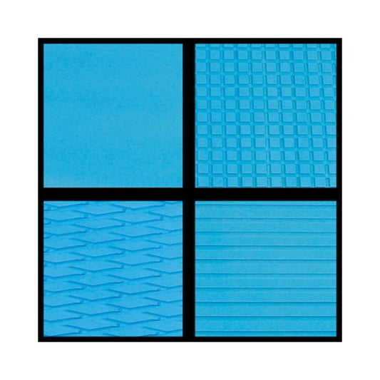 Feuille de tapis Hydro-Turf bleu clair