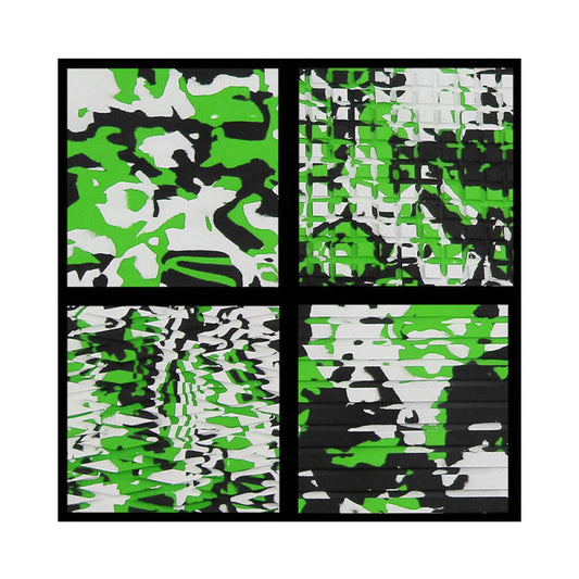 Feuille de tapis Hydro-Turf camouflage vert clair