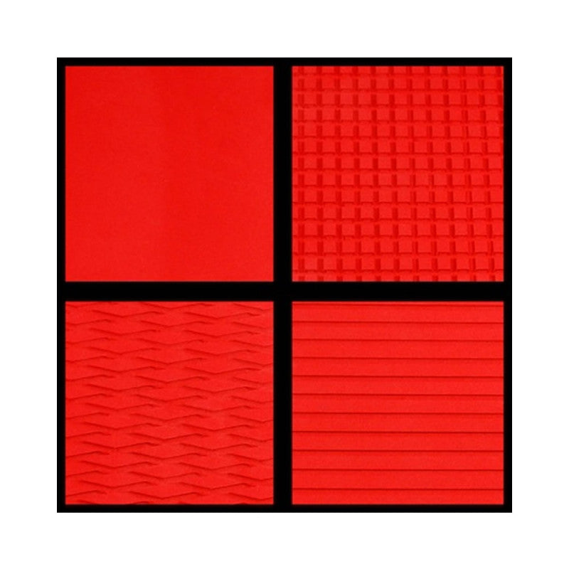Feuille de tapis Hydro-Turf rouge